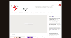 Desktop Screenshot of insideskating.net